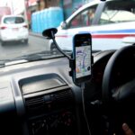 gps map in car